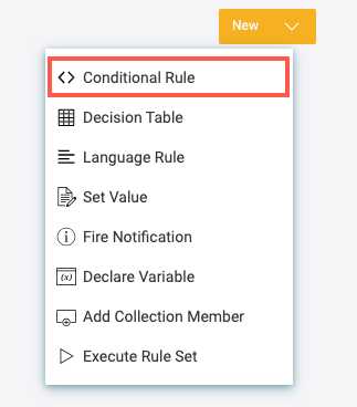 Conditional Rule – InRule Technology